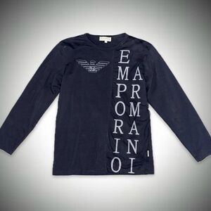 Emporio Armani Men’s Black Long Sleeve Slim fit Shirt size Medium | M